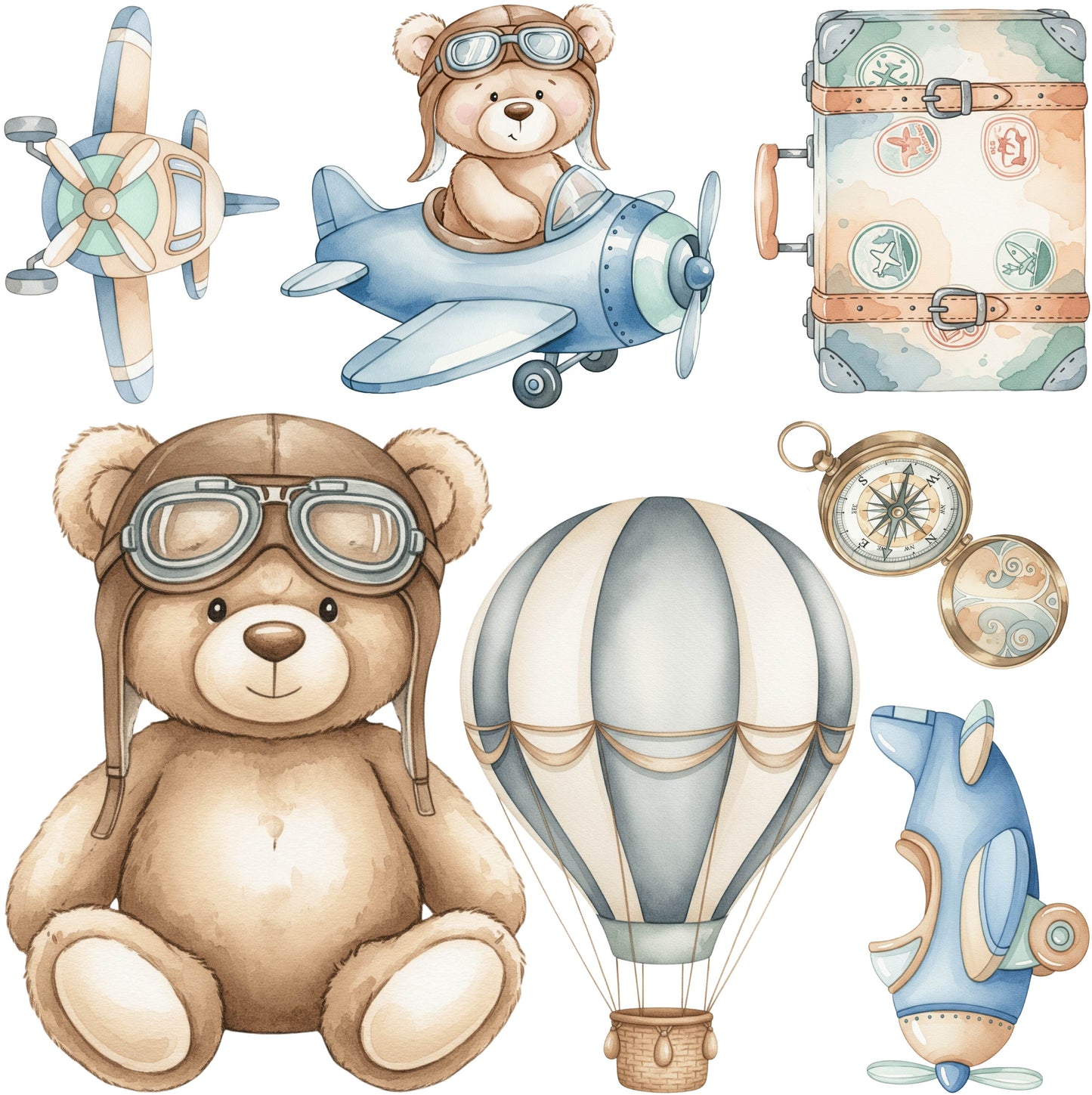 Mini - Aviator Bear
