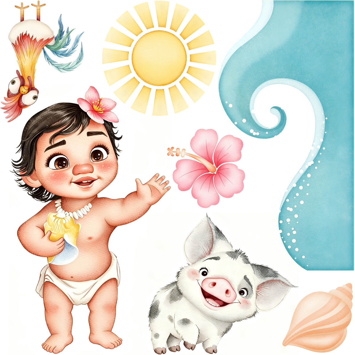 Mini - Island Baby & Friends