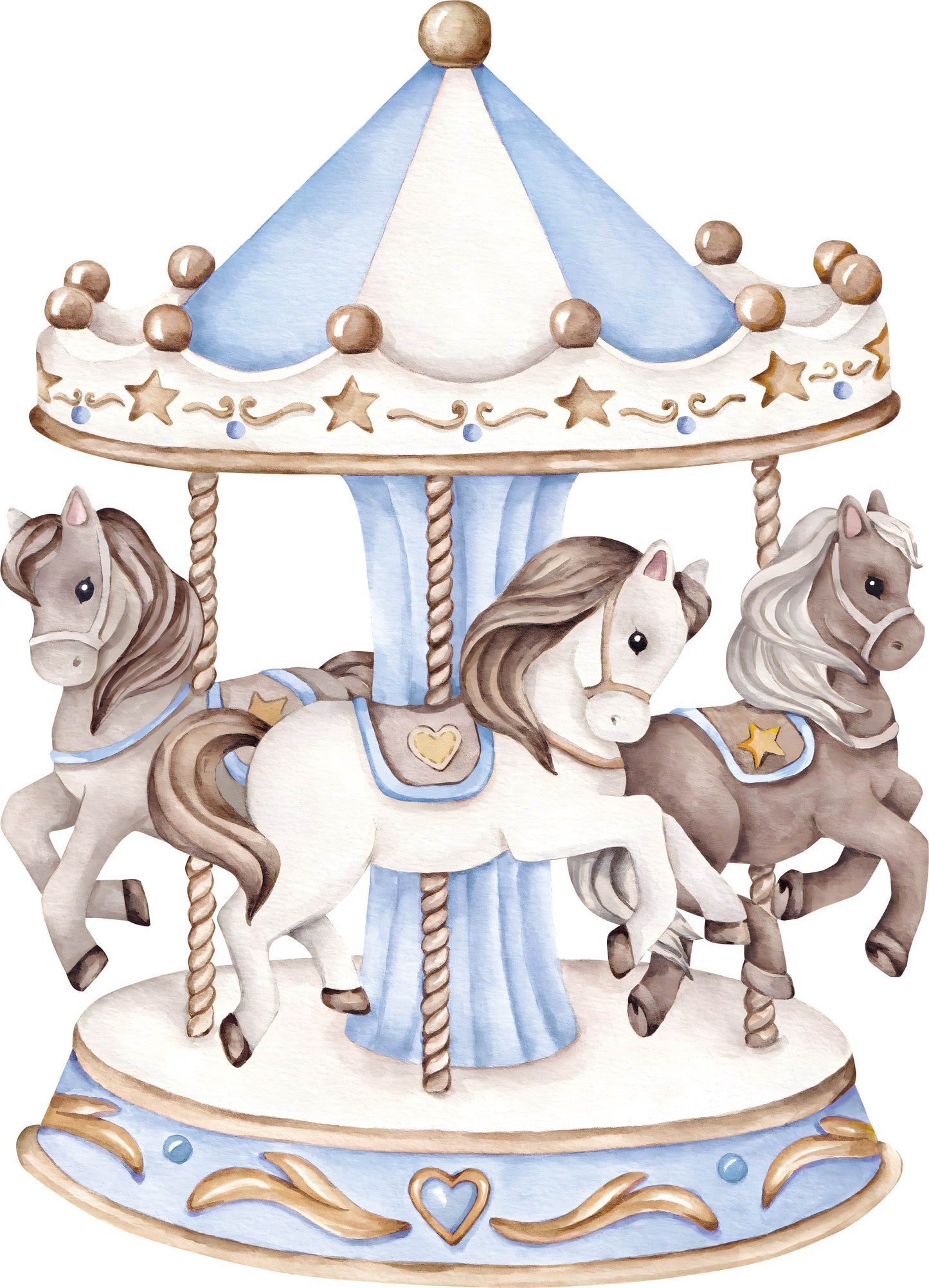 Blue Carousel