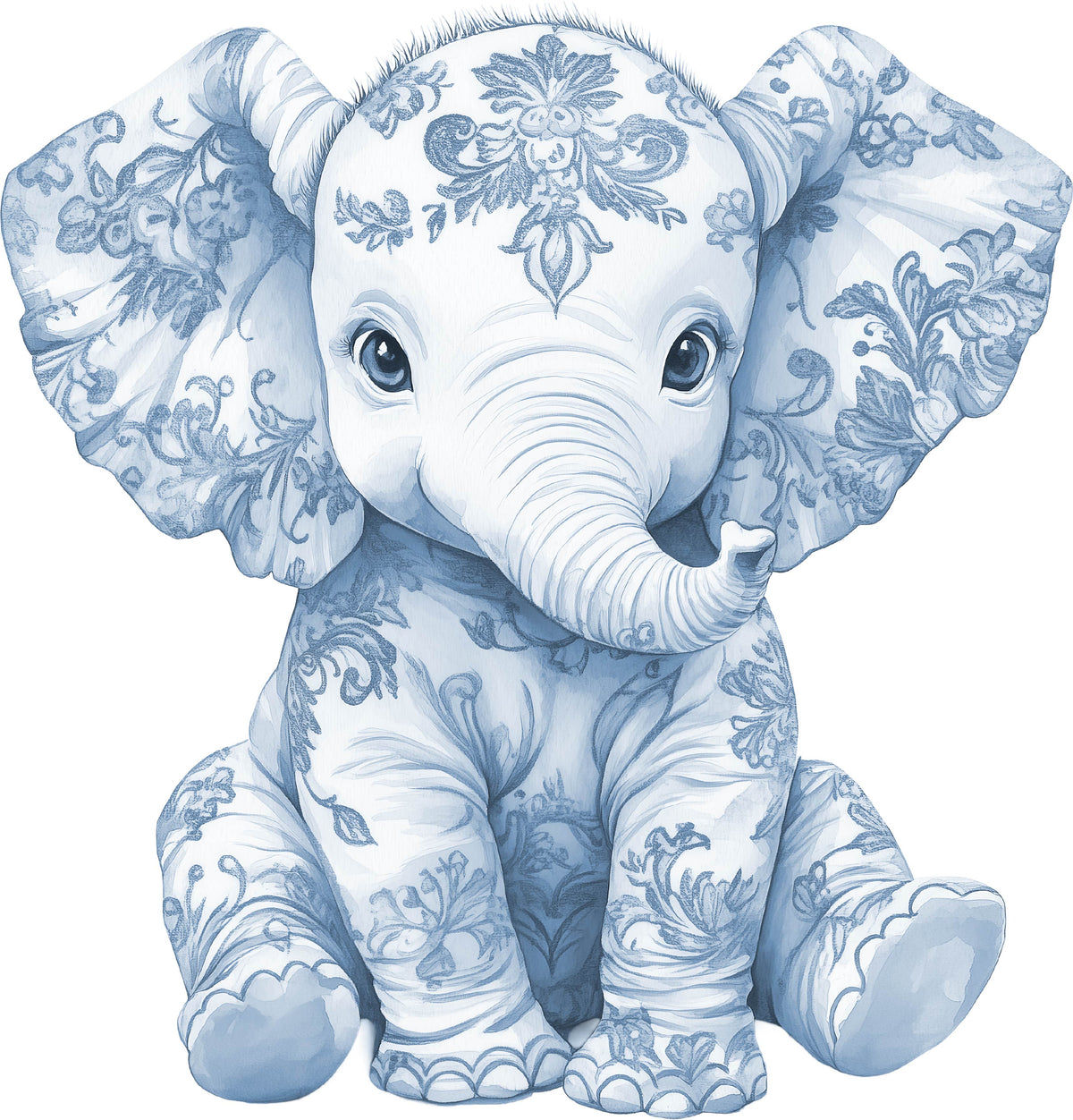 Blue Safari Elephant