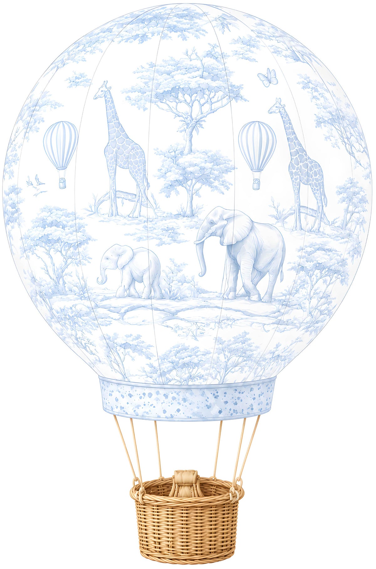 Blue Safari Hot Air Balloon
