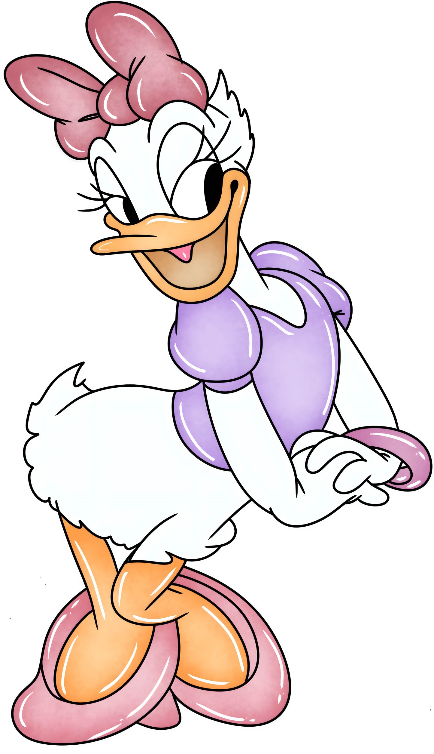Girl Duck Watercolour