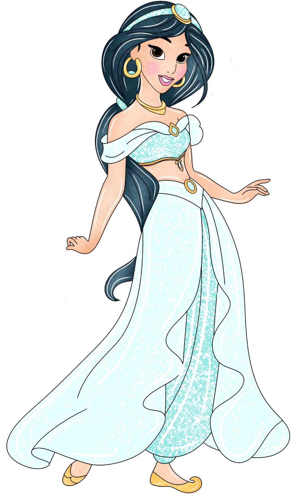 Princess J Watercolour