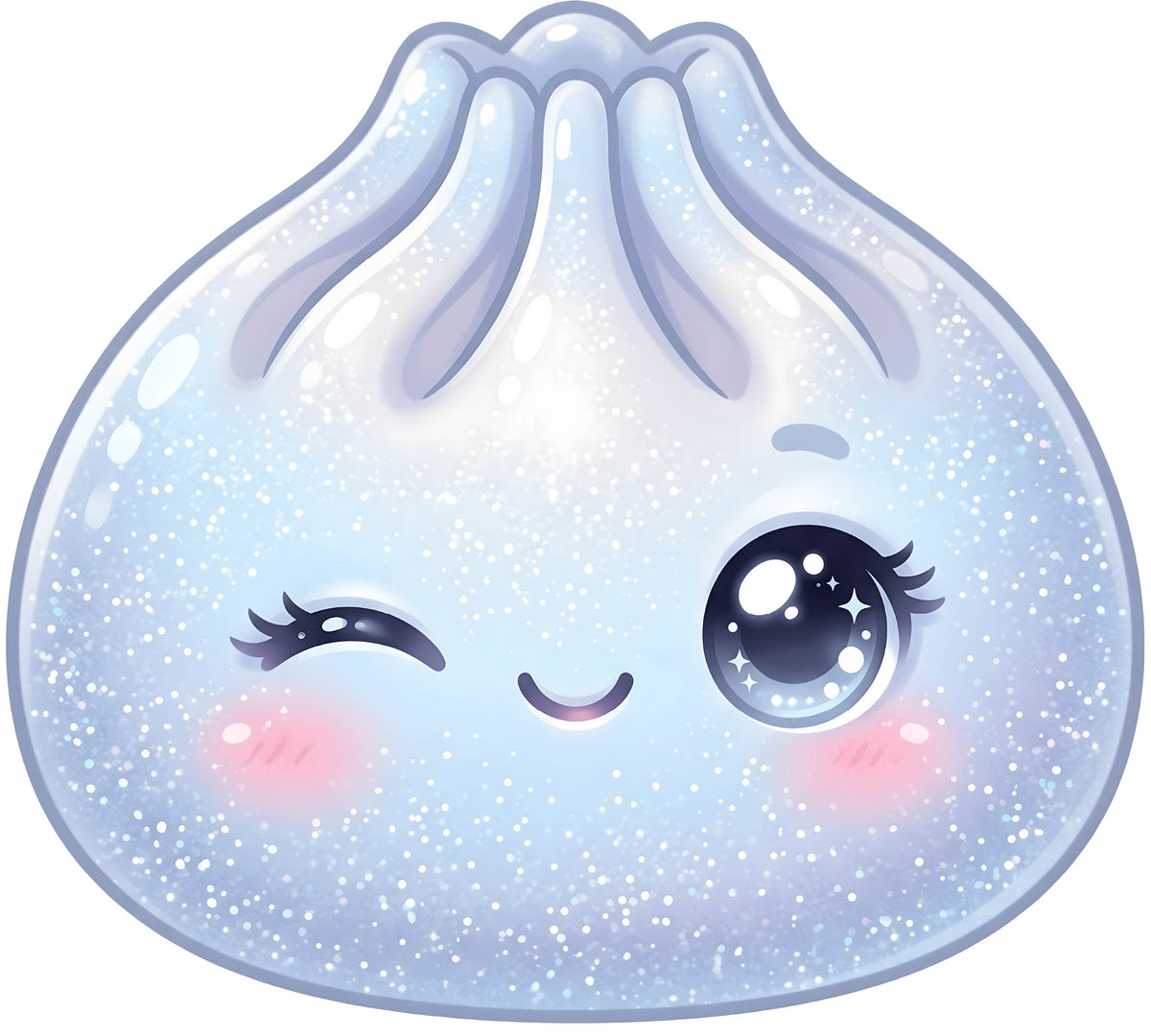 Lilac Glitter Dumpling