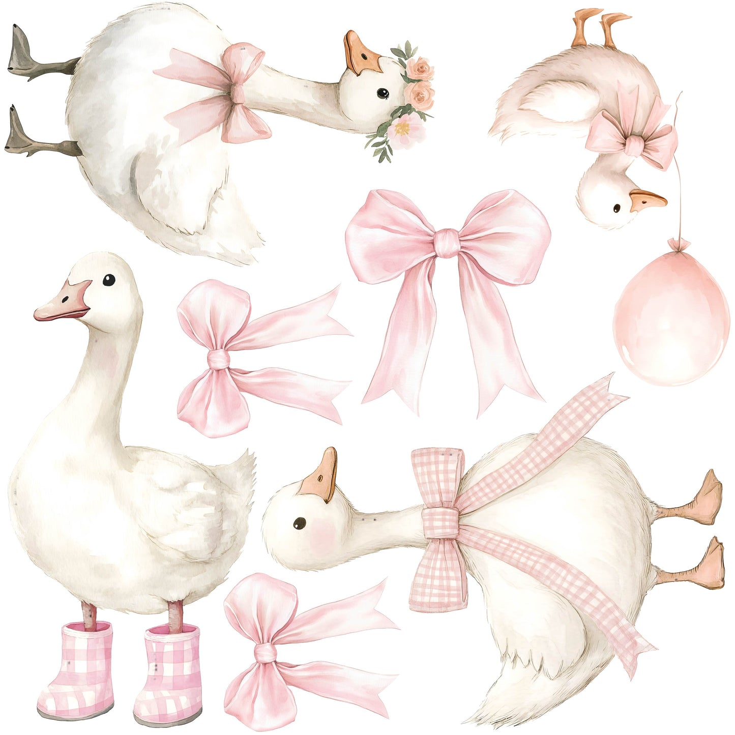Mini - Pink Silly Goose
