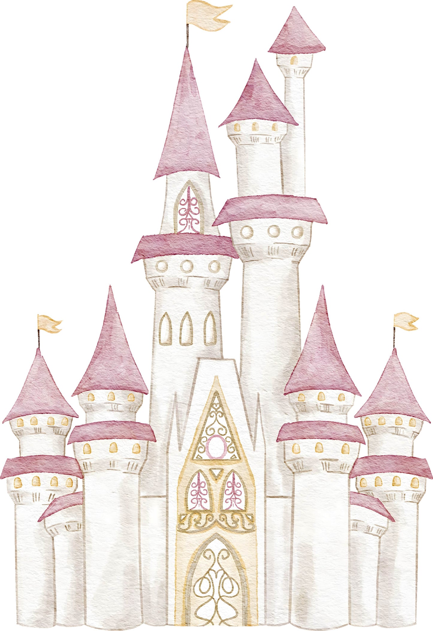 Pink & White Fairytale Castle