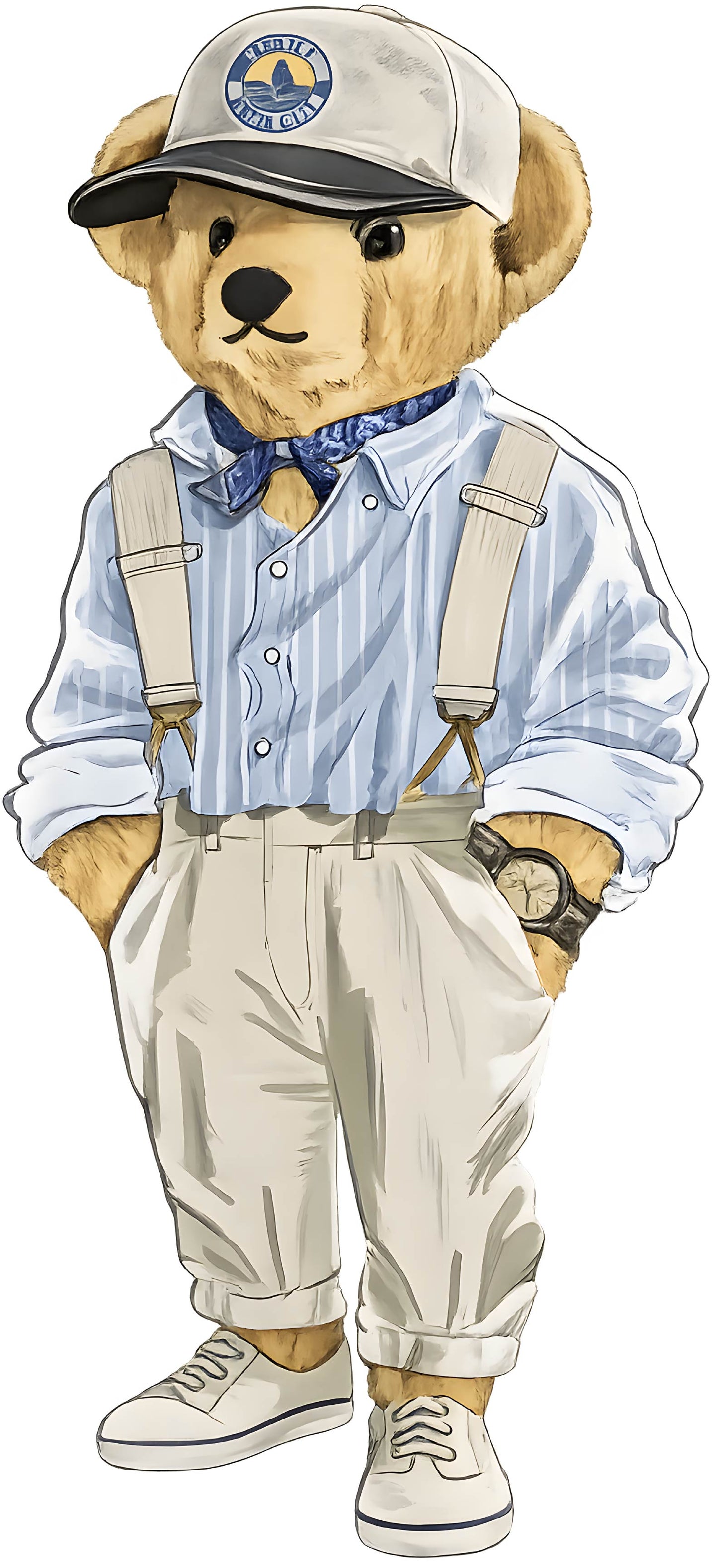 Beige Polo Bear
