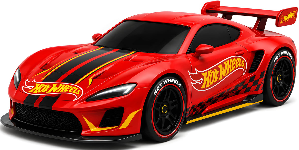 Red Racing Hot Wheels Car