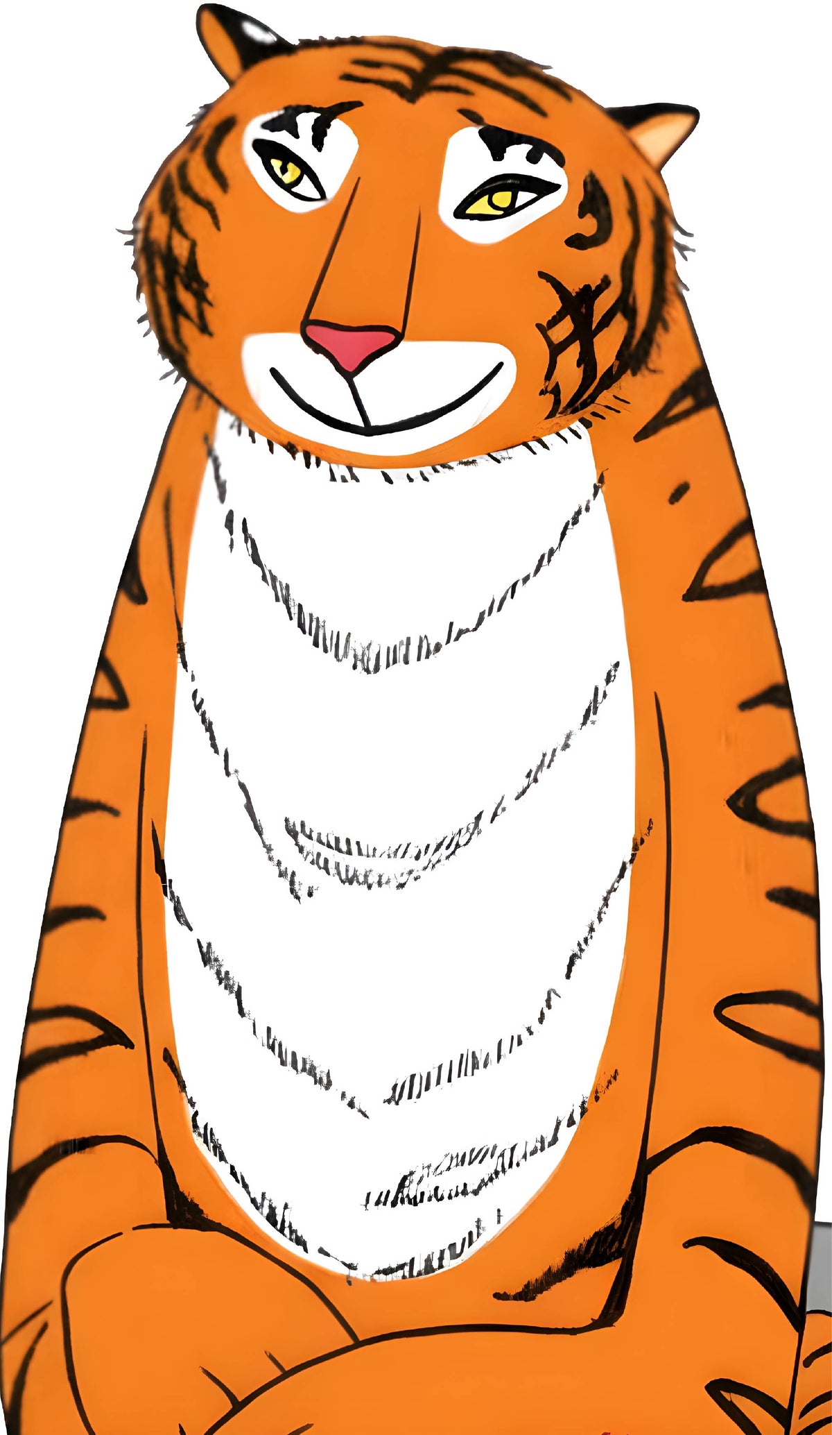 Sitting Tiger