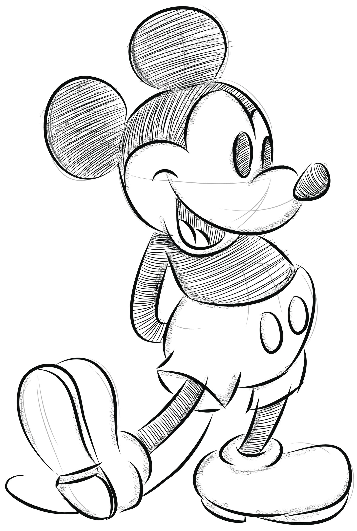 Sketched Boy Mouse