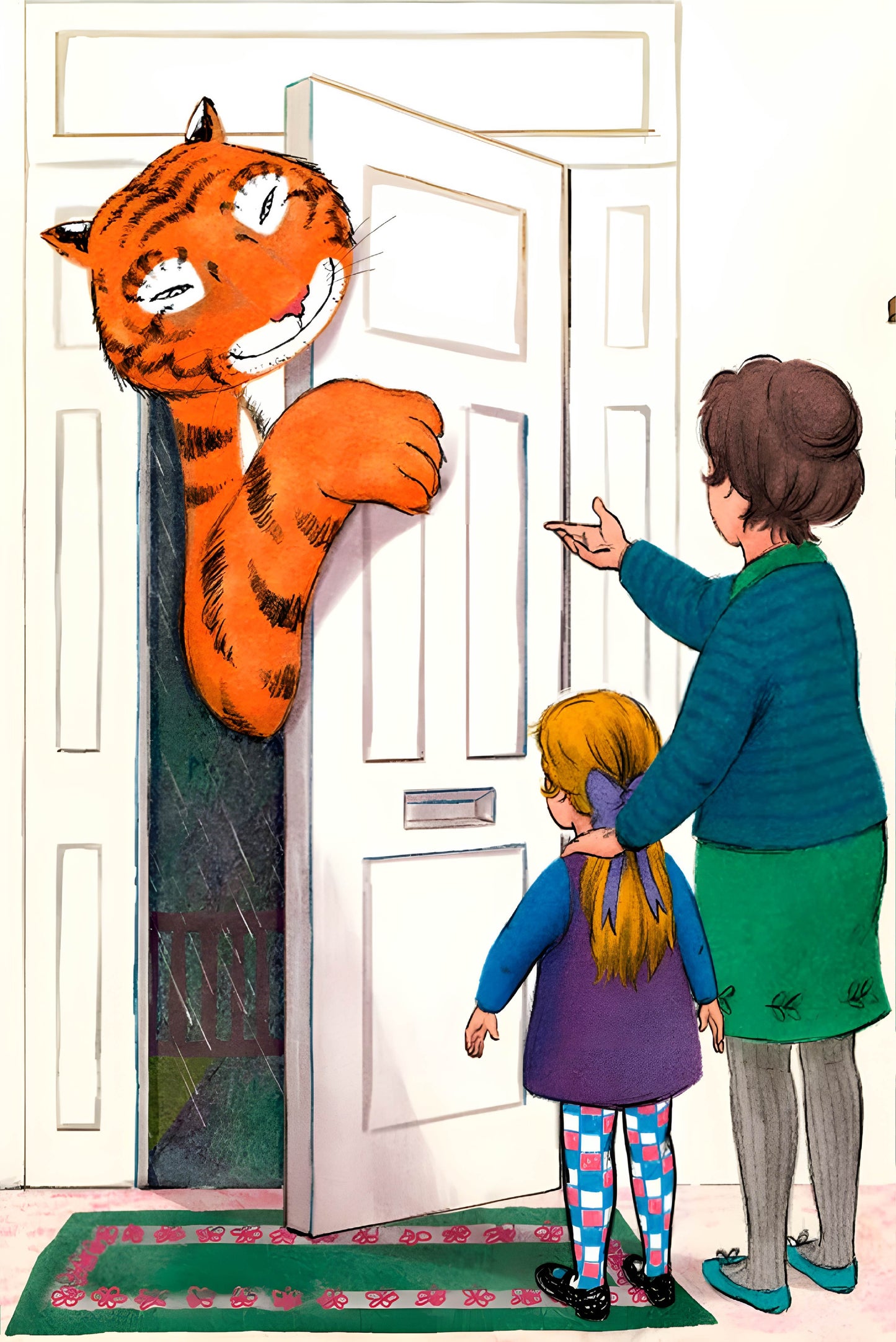 Tiger & Friends Door
