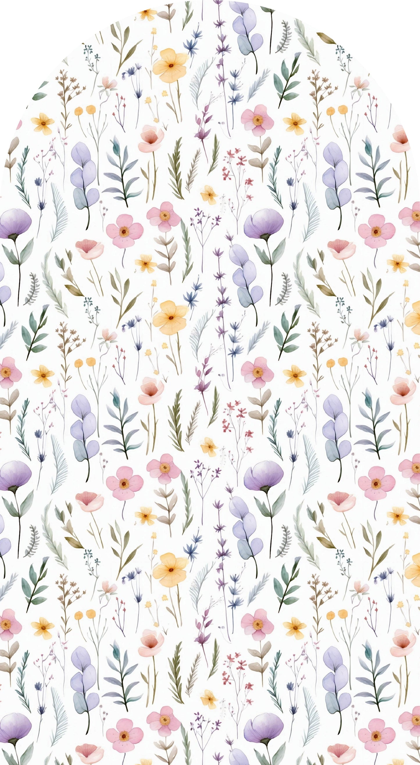 Pastel Wildflower Sailboard