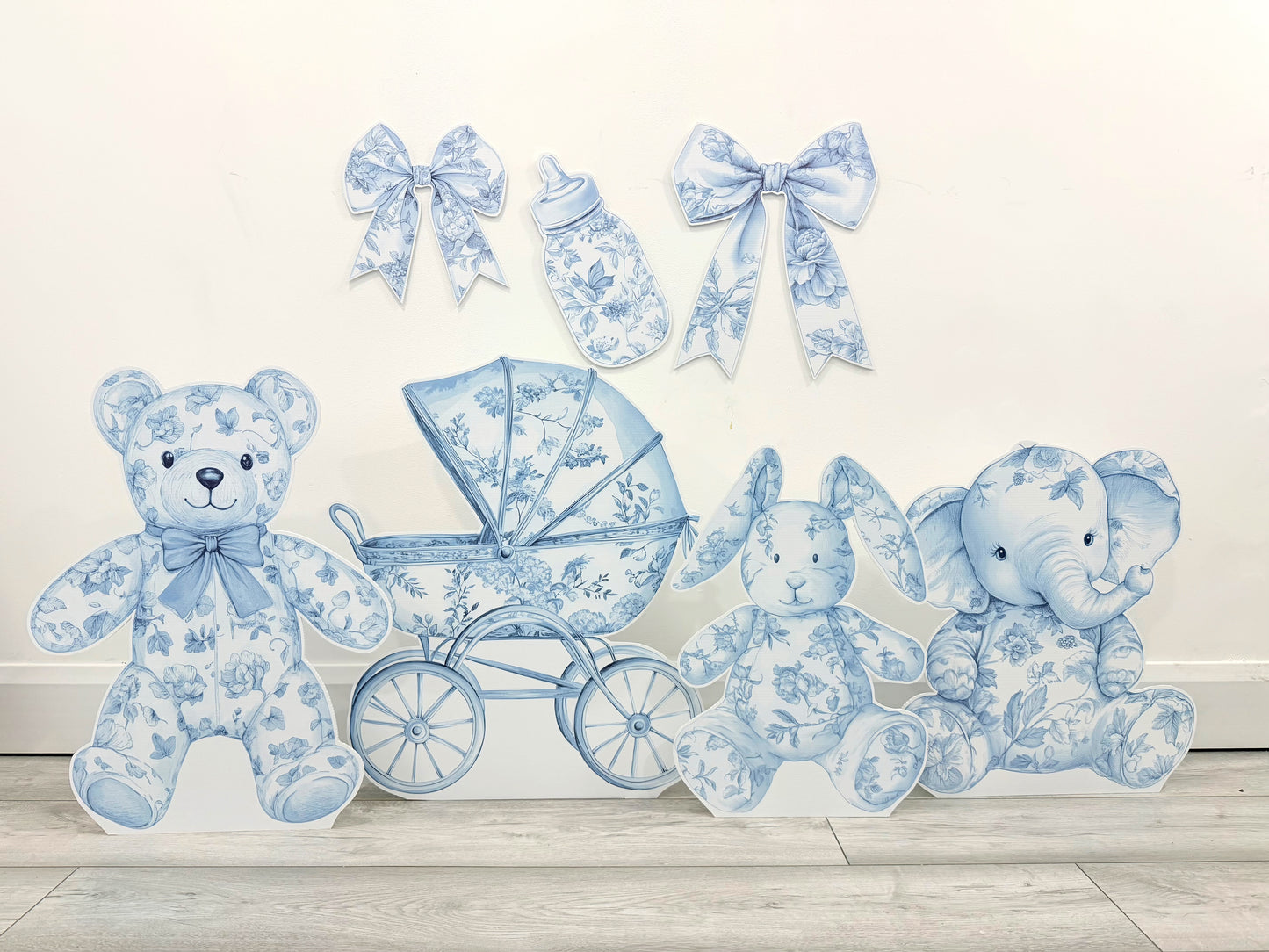 Mini - Blue Toile