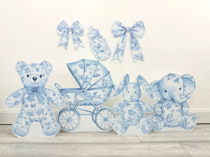 Mini - Blue Toile