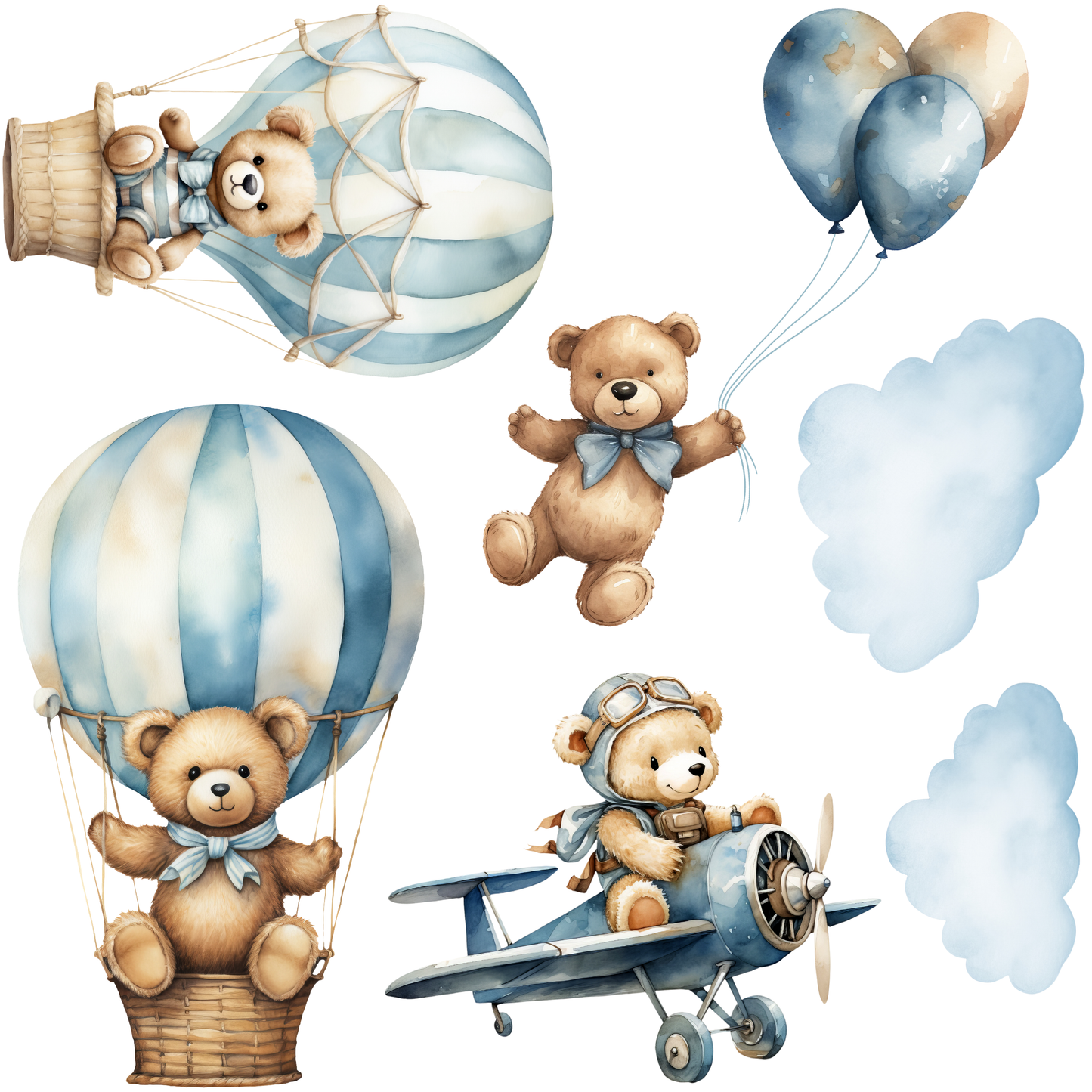Mini - Hot Air Balloon Bear