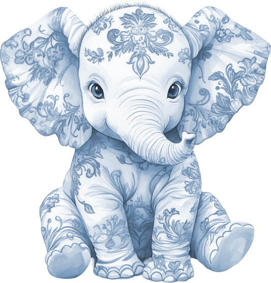 Blue Safari Elephant