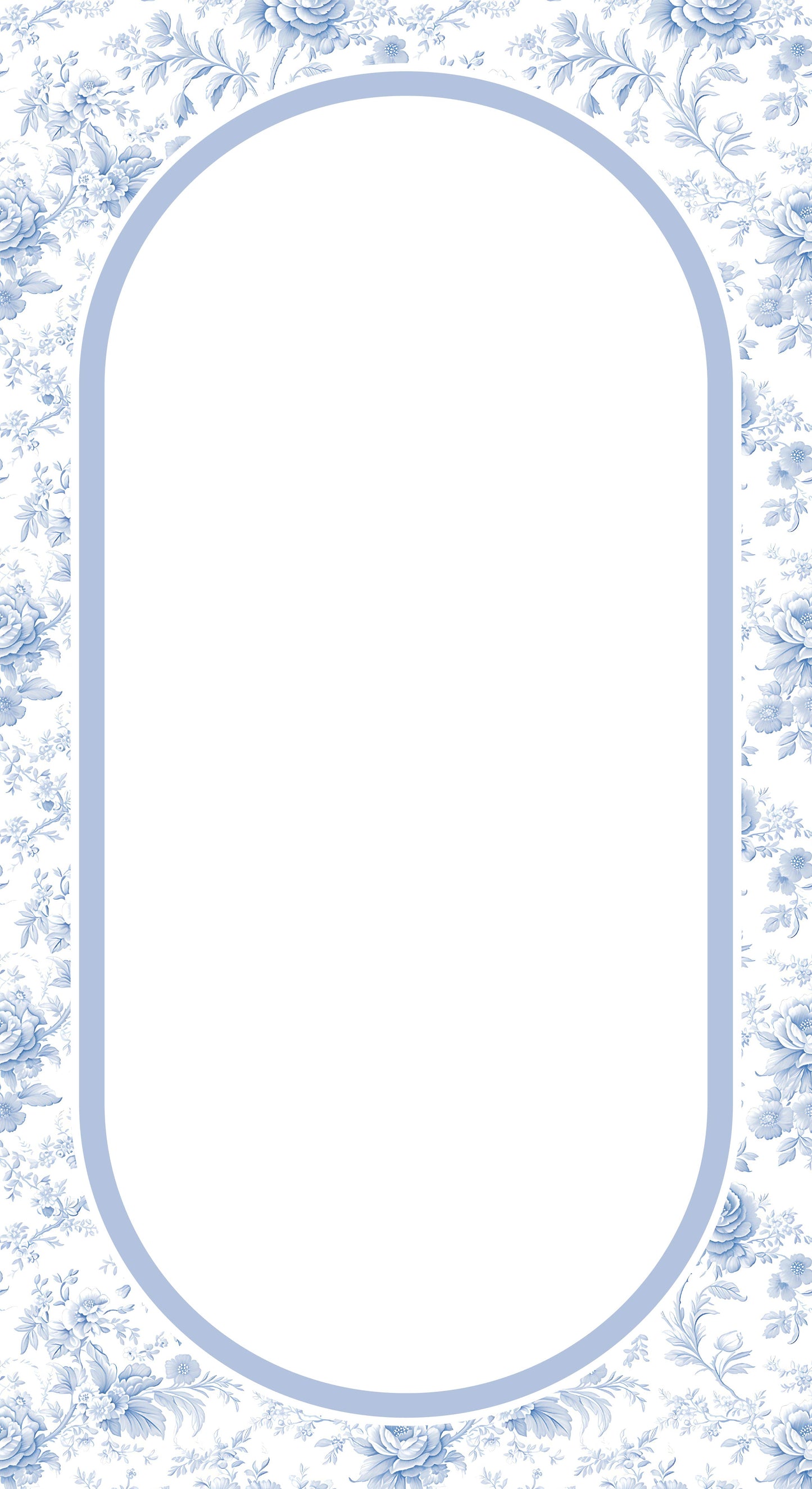 Blue Floral Sailboard