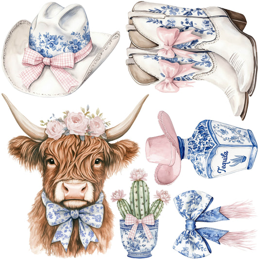 Mini - Blue Pink Rodeo