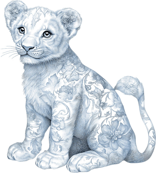 Blue Safari Tiger