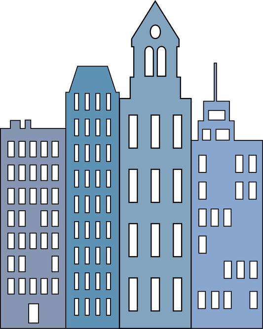 Blue Skyscraper