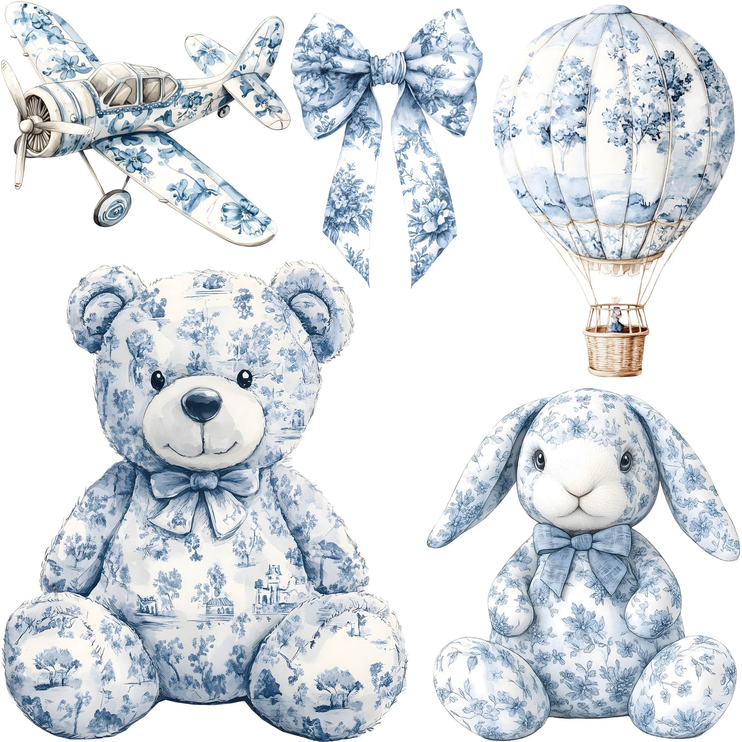Mini  - Baby Toile Blue