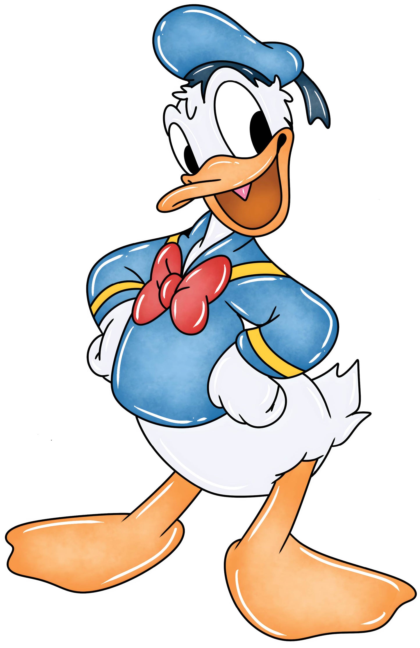 Boy Duck Watercolour