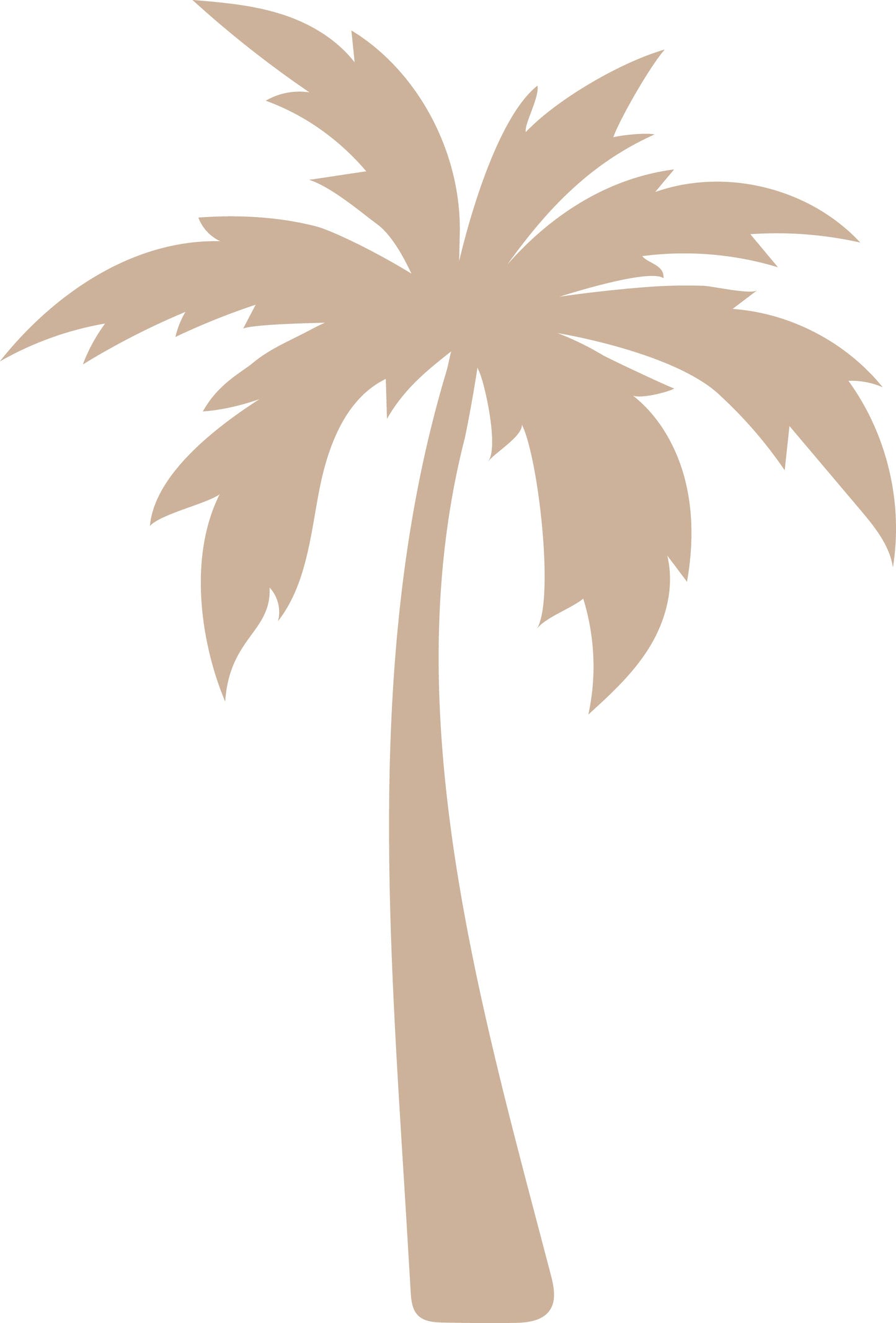Brown Palm Tree