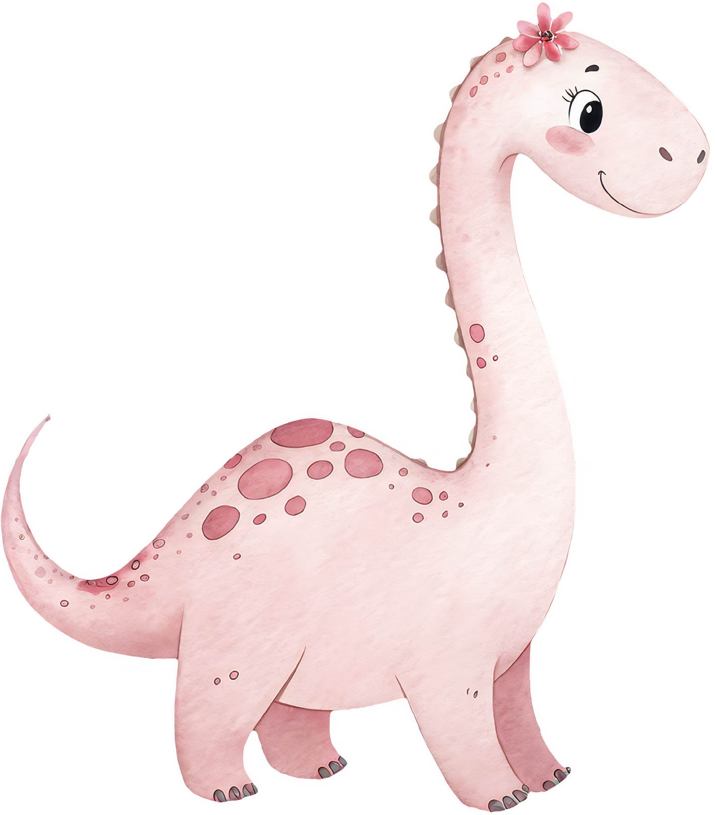 Cute Pink Dinosaur