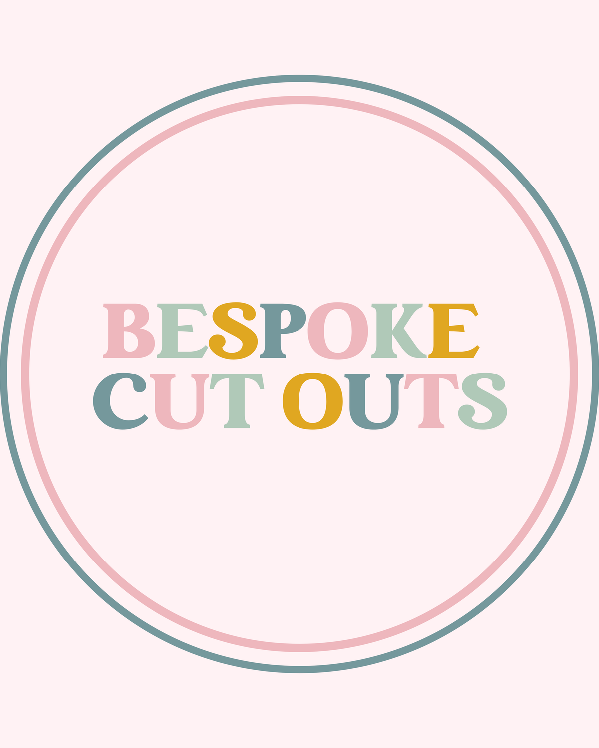 Bespoke Cut Out Prints
