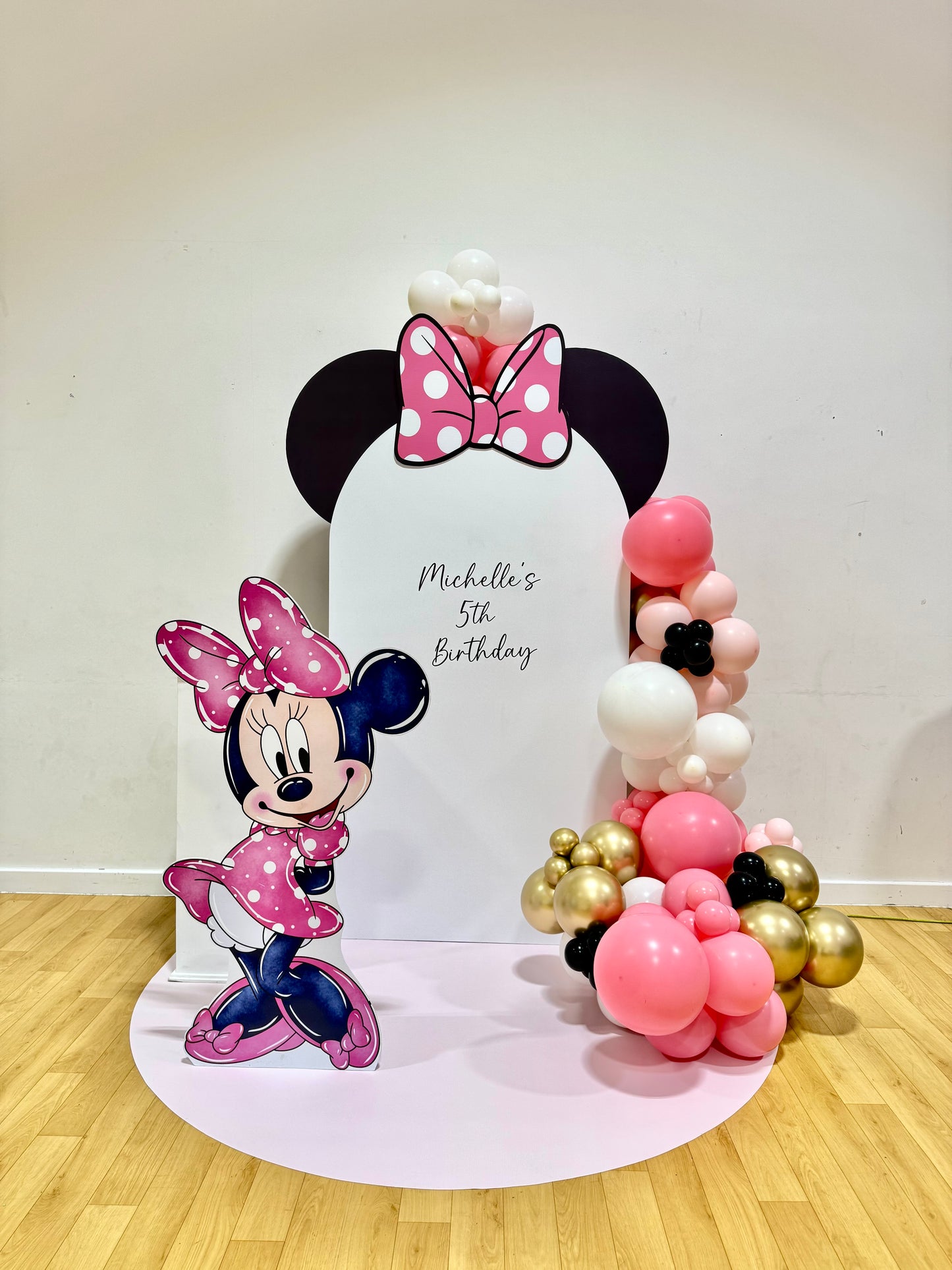 Pink Mouse Bow & Ears