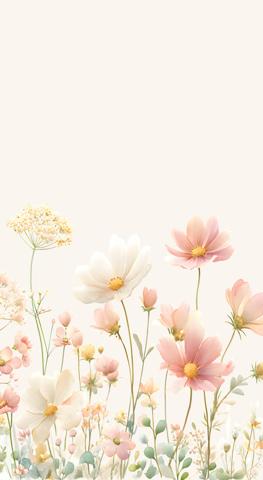 Floral Meadow Sailboard