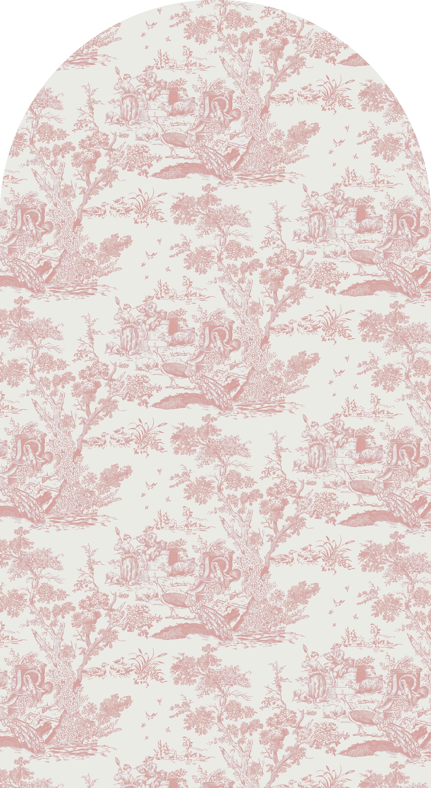 Pink French Toile Sailboard