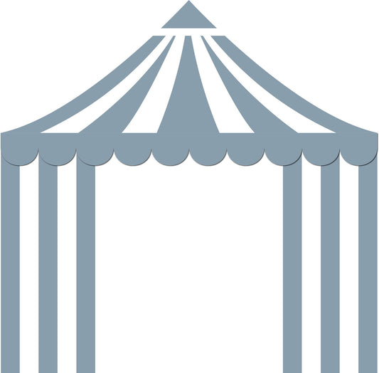 Blue Circus Tent