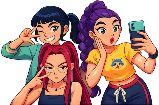 Demon Hunter Girls Selfie