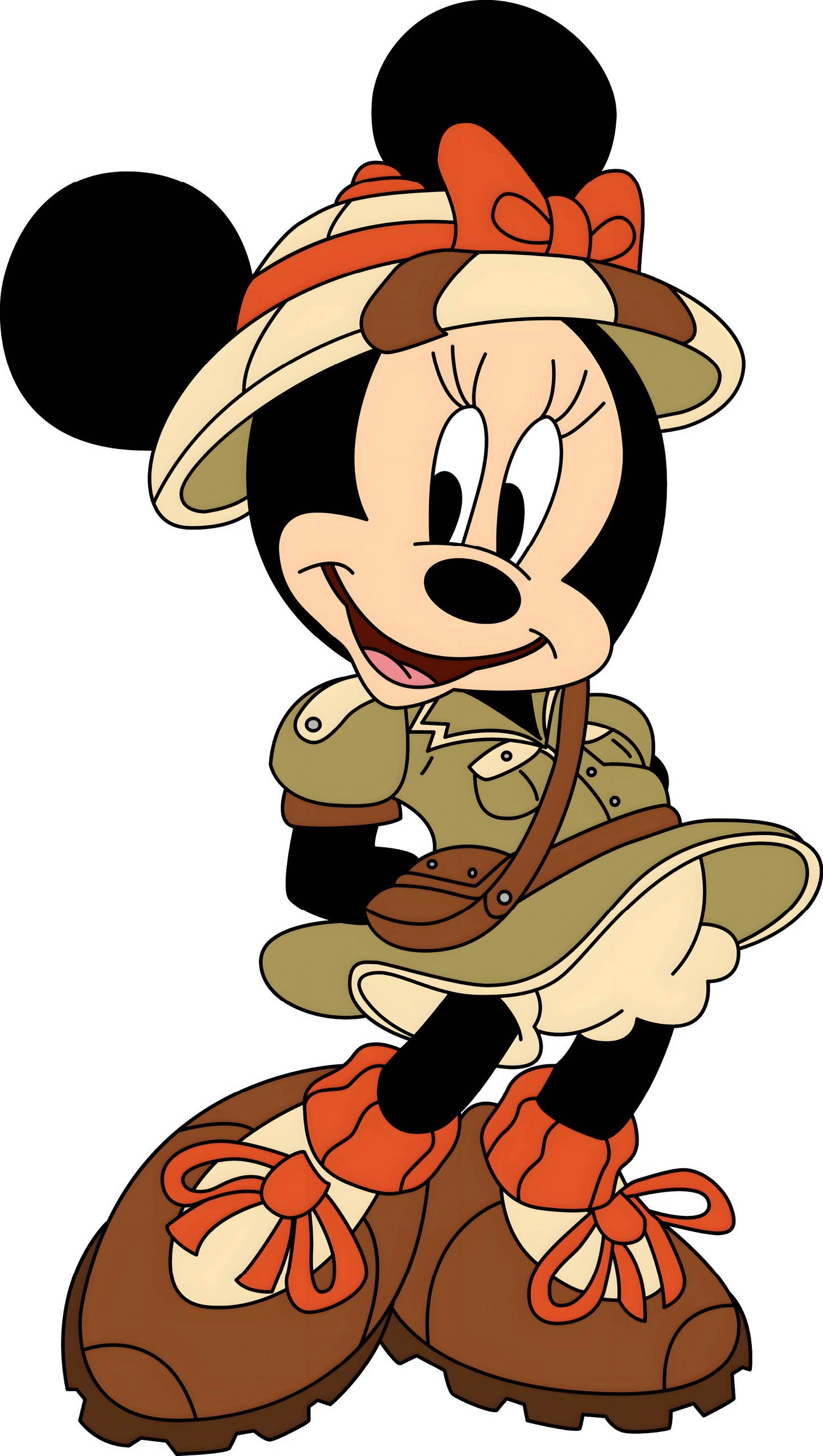Girl Mouse Safari