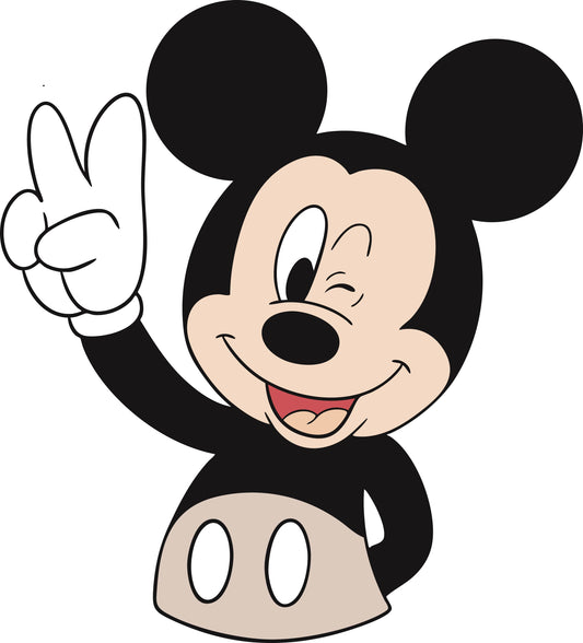 Neutral Boy Winking Mouse