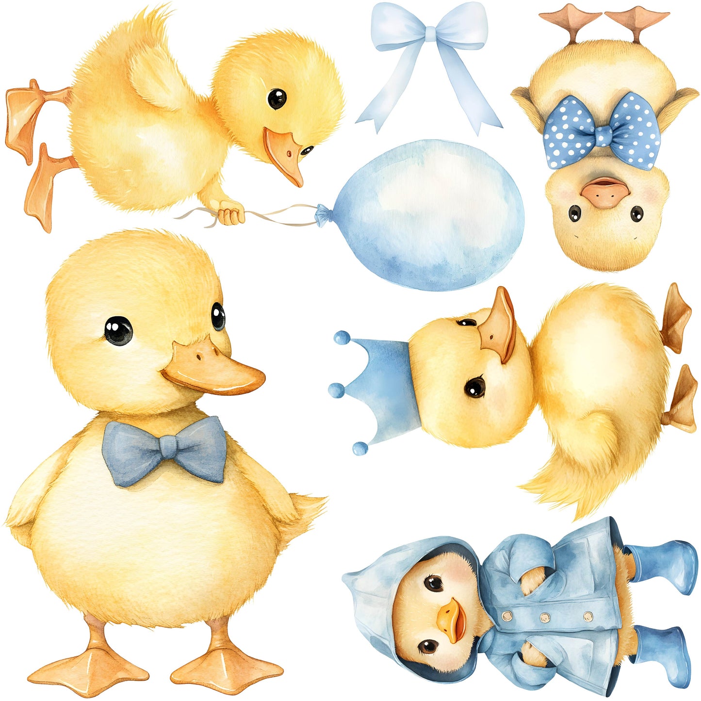 Mini - One Lucky Duck Blue