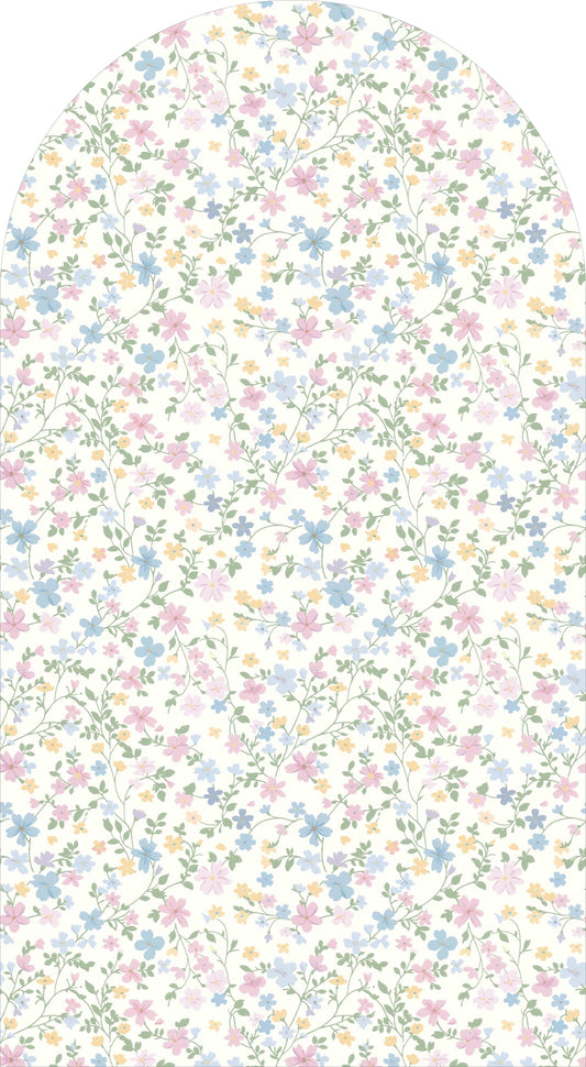 Pastel Ditsy Flower Sailboard