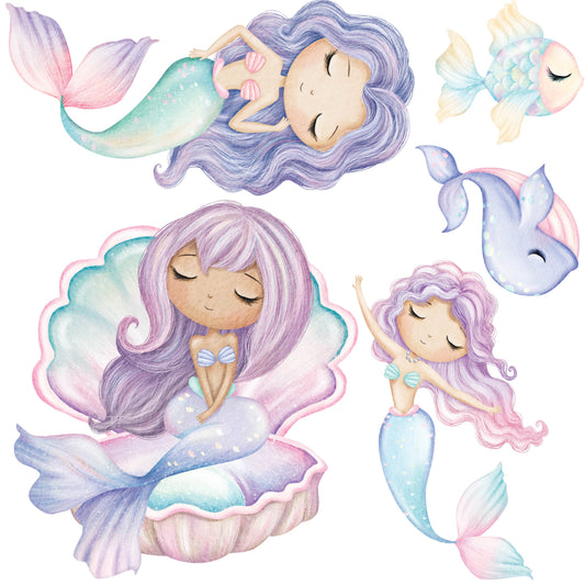 Mini - Pastel Mermaids