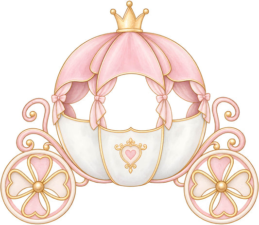 Pink & Gold Carriage