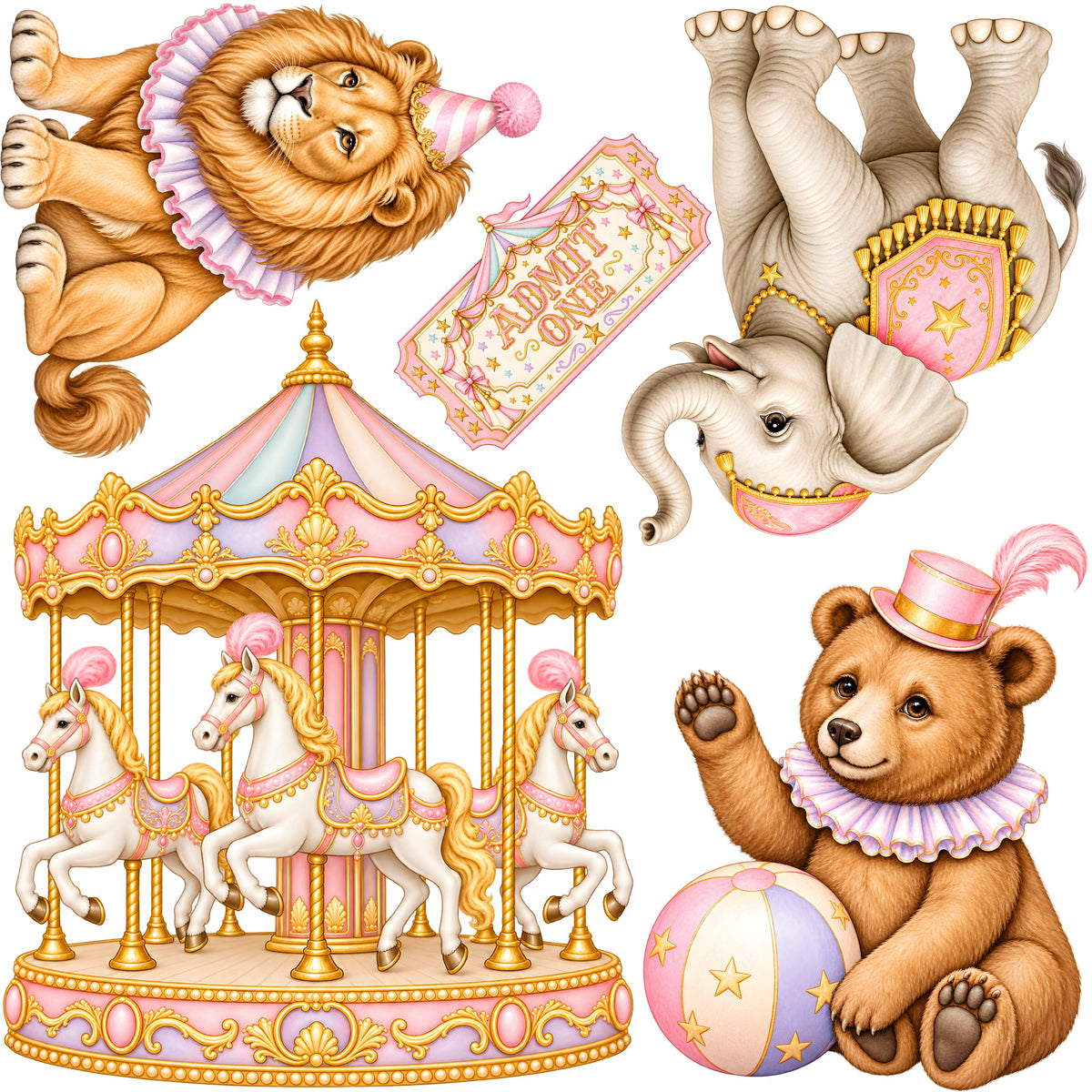 Mini - Pink Circus