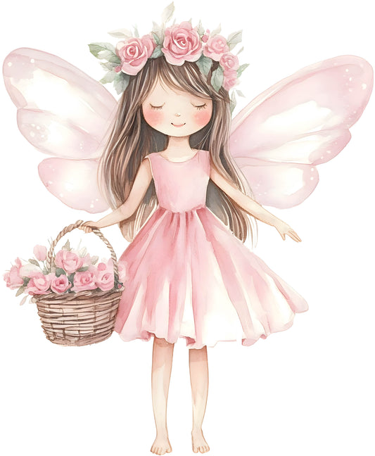 Pink Floral Fairy