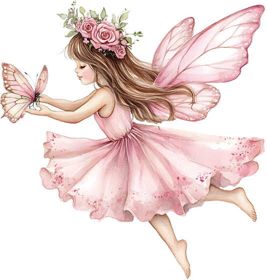 Pink Flying Fairy