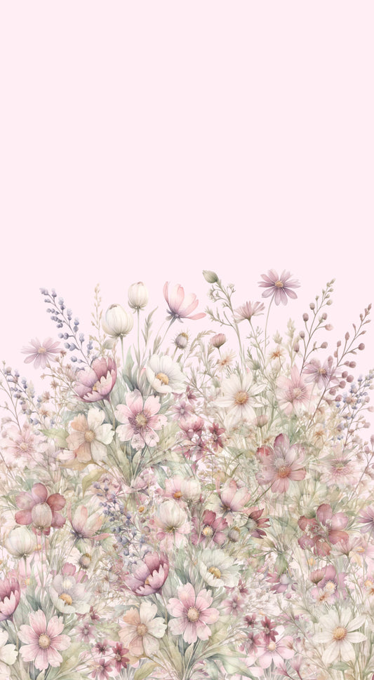 Pink Wildflower Sailboard