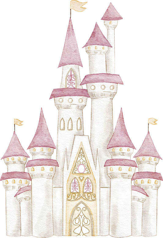 Pink & White Fairytale Castle