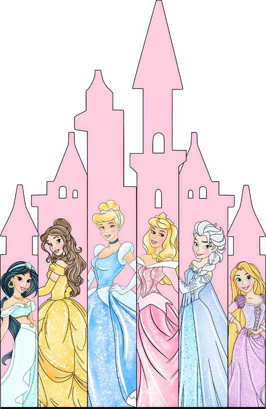 Princess Castle Watercolour