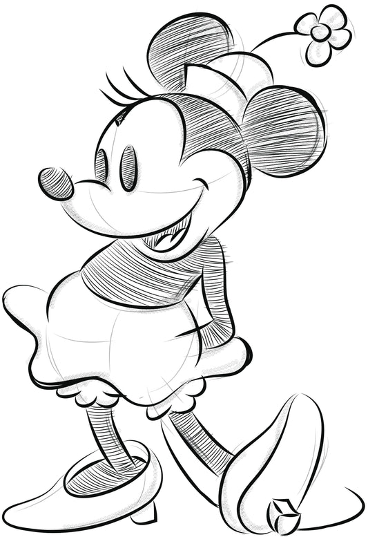 Sketched Girl Mouse