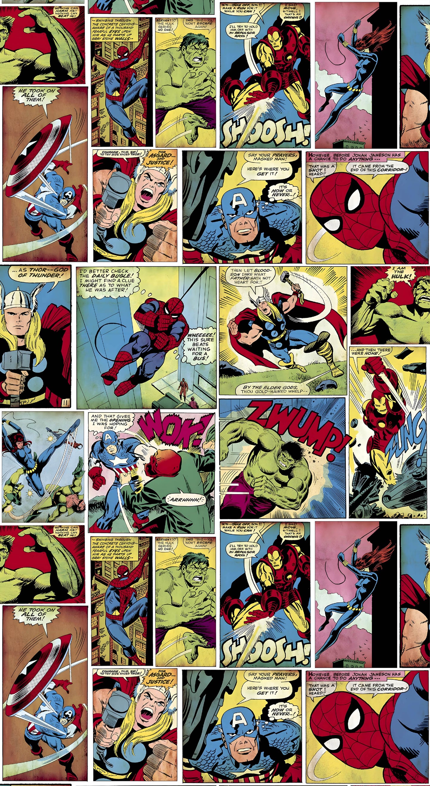 Colourful Comic Sailboard