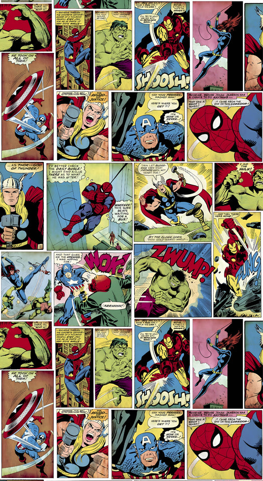 Colourful Comic Sailboard