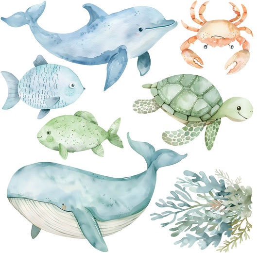 Mini - Under The Sea Green
